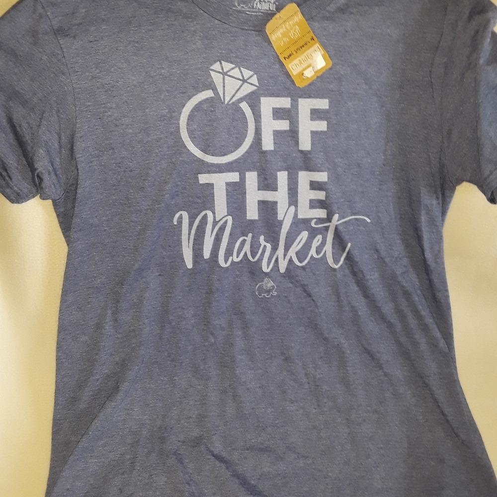 Simply Faithful "Off The Market" T-shirt W/Tags